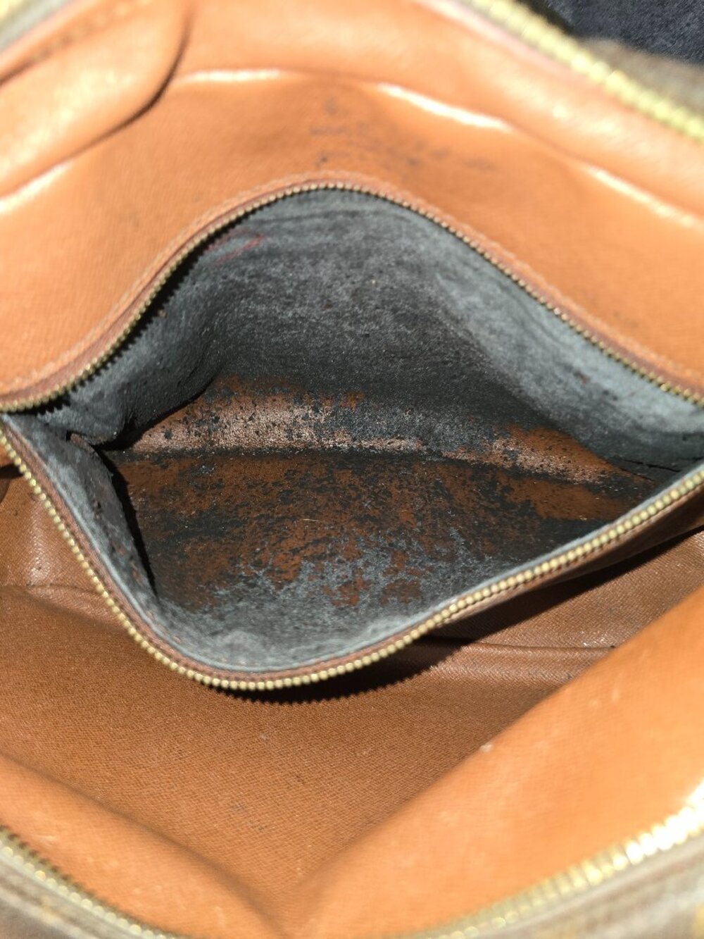 Vtg Louis Vuitton Nil Monogram Canvas Reporter Shoulder Bag Authentic AS IS - Picture 8 of 16